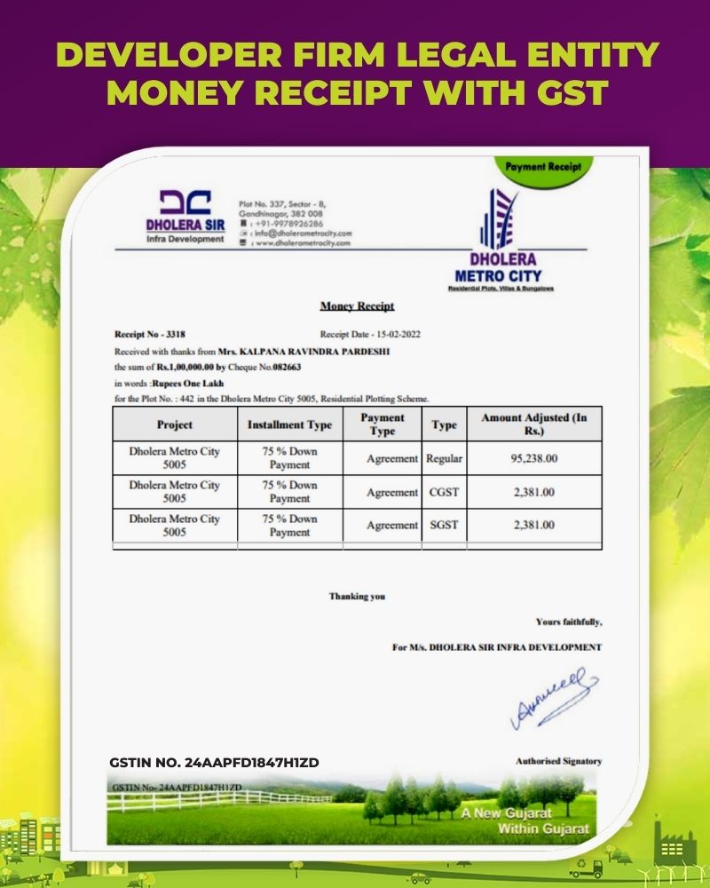 Legal Entity GST Certi