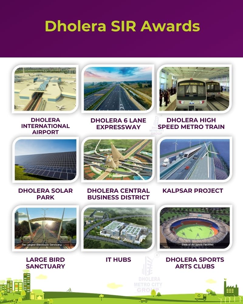 Mega Projects of Dholera Special Investment Region
