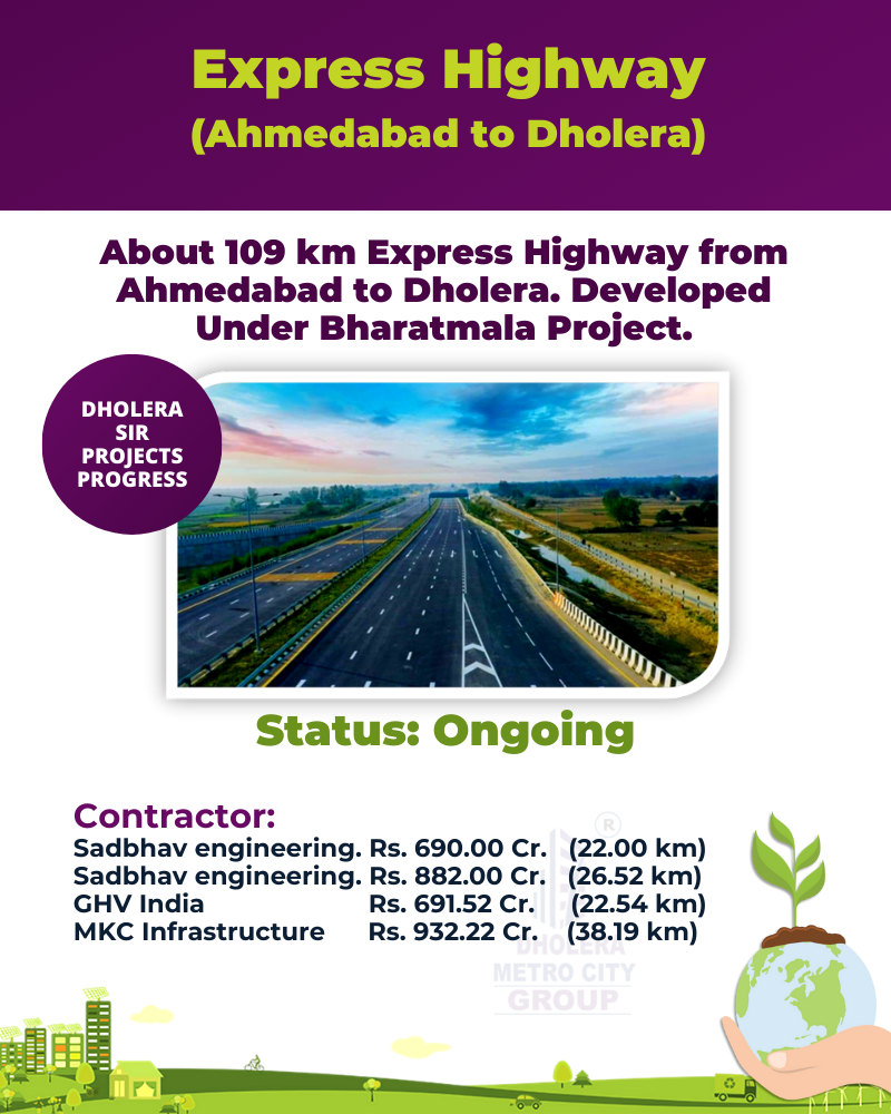 Express Highway (Ahmedabad to Dholera)
