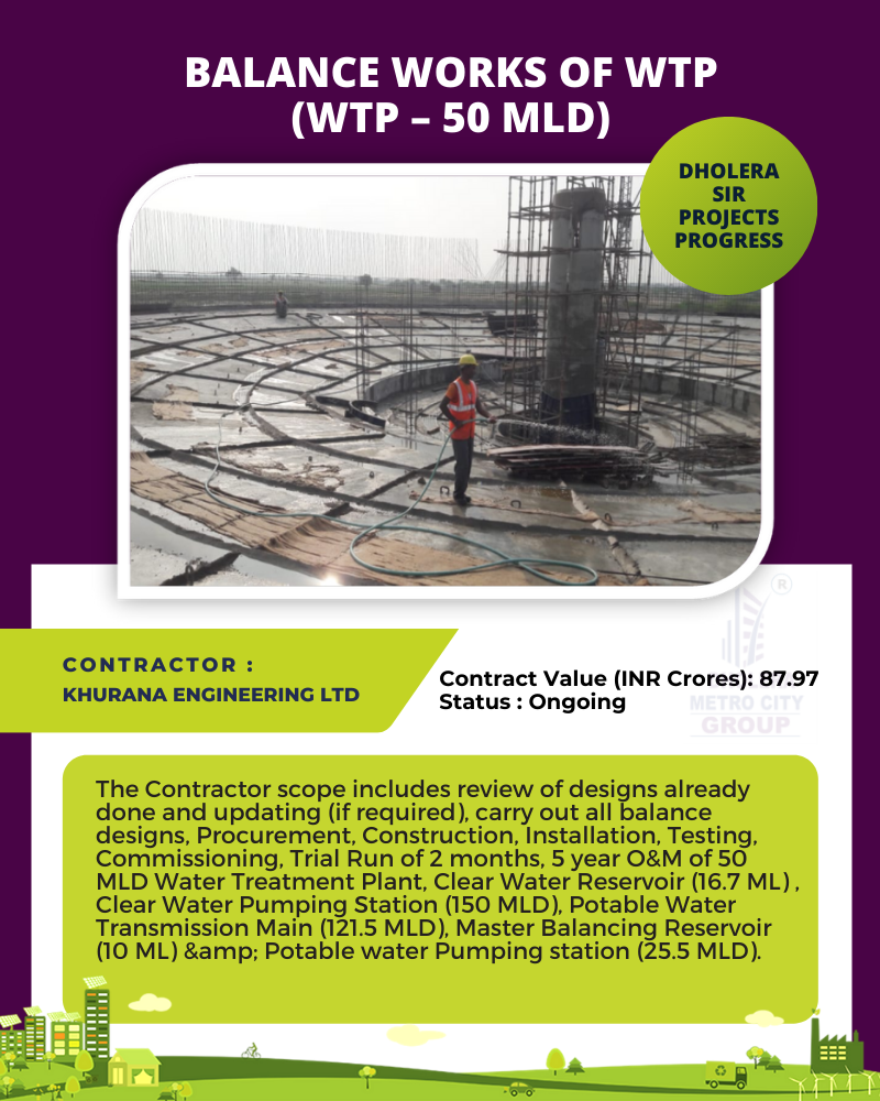 Balance Works of WTP WTP – 50 MLD