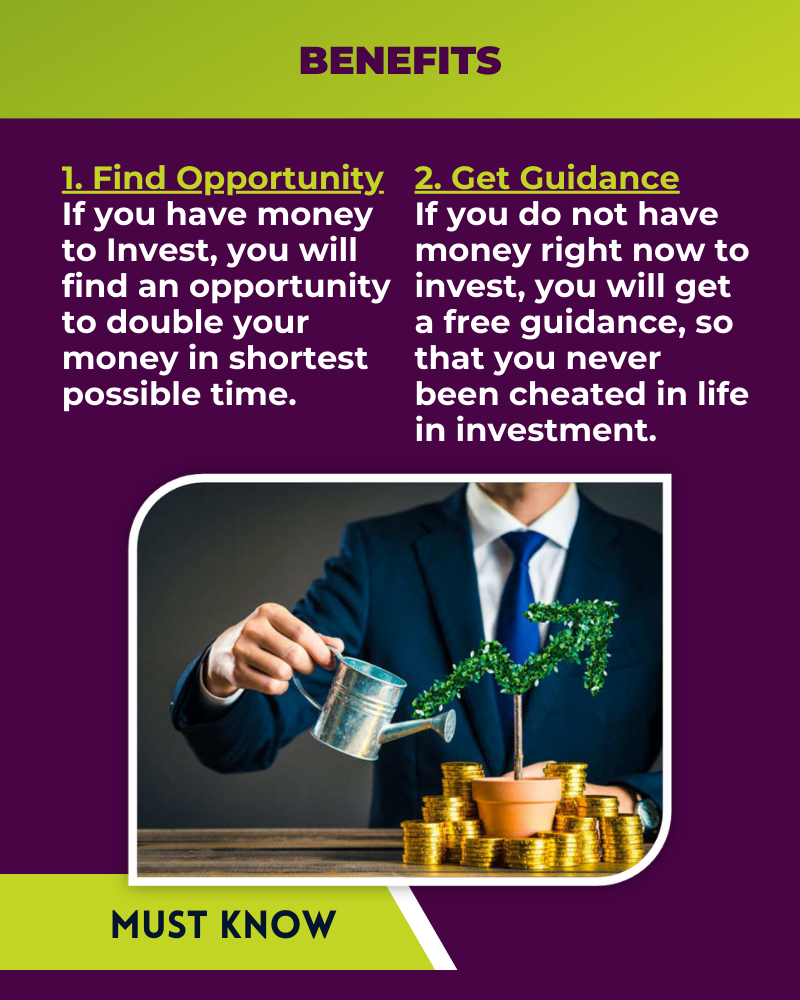 Benefits of this investment site
